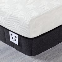 Panda London Panda Hybrid Bamboo Mattress Pro in White | Size: Emperor