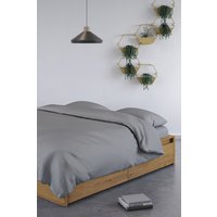 Panda London 100% Bamboo Duvet Cover in Mid Grey | Size: King