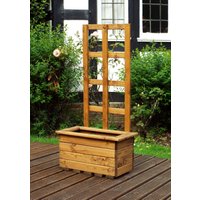 Charles Taylor Trading Regular Wooden Kensington Planter in Brown