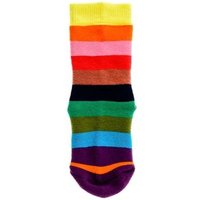 Squelch Wellies Childs Wellie Socks 3-6 Yrs Rainbow Stripes | Size: 3-6 Years