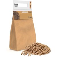 Monstershop Wood Chips BBQ Grill Wood Fired Pizza Oven Kamado Smokers Hickory 6kg in Terracotta