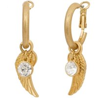 Bibi Bijoux Women's Gold 'Serenity' Interchangeable Hoop Earrings