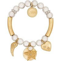 Bibi Bijoux Women's Gold Mix 'Serenity' Ball Bracelet