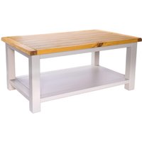 Cabinet Bits Coffee Table with Shelf - H45 W100 D60cm in Light Grey