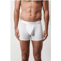 Arlo Hudson Men's Plain Tencel™ Trunk in White | Size: XL