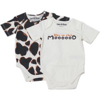 & Cow 2 Pack Bodysuit m