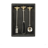 Selbrae House Breakfast Set - Bee in Metallics