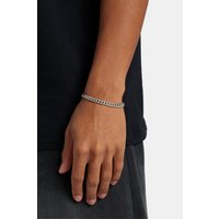 5mm Miami Cuban Bracelet Metallic inches