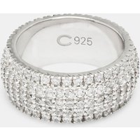 5 Row Band Ring Metallic
