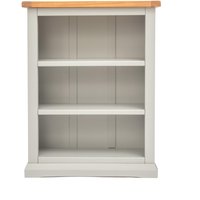 Cabinet Bits Bookcase with Plinth 90x70x25cm in Light Grey | Size: 90 x 70 x 25 cm