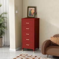 Palazzi 5 Drawer Narrow Chest Drawers