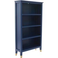 Cabinet Bits Palazzi 4 Tier Bookcase H127 W69 D25cm in Navy