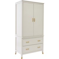 Cabinet Bits Palazzi 2+2 wardrobe H185 W90 D55cm in Off-White
