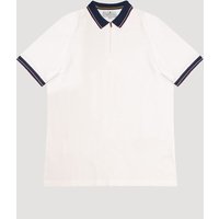 Men's Contrast Rib Polo