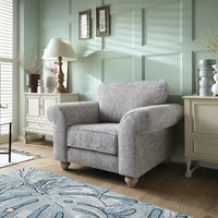 Abakus Direct Ingrid Collection Armchair in Ash Grey in Mid Grey