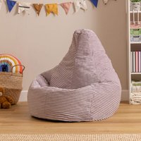 icon Kids Bean Bag, Dalton, Corduroy in Purple