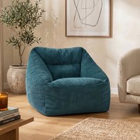icon Natalia Jumbo Corduroy Bean Bag Armchair in Teal