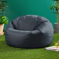 icon Teen Bean Bag Chair Grey Childrens Bean Bags in Charcoal