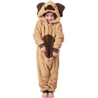 SuperSoft Fleece Puppy Dog Onesie All One Tail