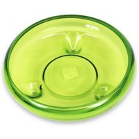Verano Spanish Ceramics Glass Kitchen Dining Room Home Décor Ola Footed Glass Bowl (W) 24.5cm in Lime