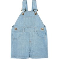 Dotty Dungarees Pale Denim Shorts 12-18m in Pale Blue | Size: 12-18 m