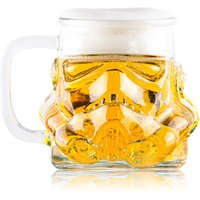 Original Stormtrooper 3D Beer Glass, 1 Pint / 600ml in Clear