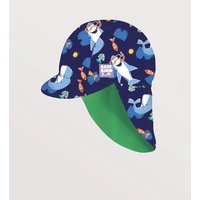 Bambino Mio UPF 40+ Reversible Swim Hat for Babies & Toddlers in Dark Blue | Size: 0-12 m