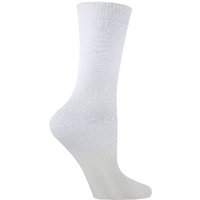 Sock Snob Men's 6 Pack & Super Soft Breathable Bamboo Socks in White | Size: 12-3