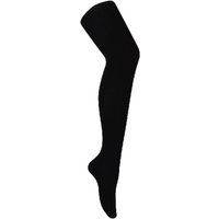 Sock Snob Women's Soft Breathable Bamboo Tights in Black | Size: Large