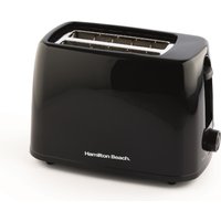 Hamilton Beach Essential 2 Slice Plastic Toaster Black