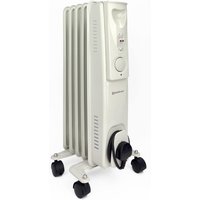 Rediffusion 1000W Oil Filled Radiator in White