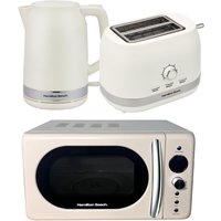 Hamilton Beach Ella Latte Kitchen Bundle in Cream