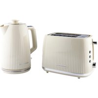 Hamilton Beach Miami Kettle & Toaster Set Sand in Light Beige