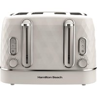 Hamilton Beach Diamond 4 Slice Toaster White