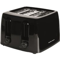 Hamilton Beach Essentials 4 Slice Toaster Black