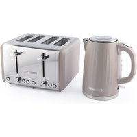 Hamilton Beach Harmony Kettle & Toaster Set - Cappuccino in Beige