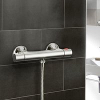 Round Thermostatic Bar Exposed Shower Valve