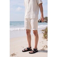 Saxon Brown Leather Sandals