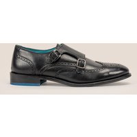 Warren Leather Monk Strap Brogues