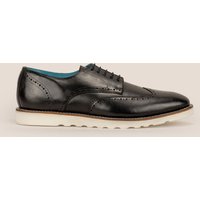 Oswin Hyde Men's Conner Leather Derby in Black | Size: 11