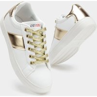 Finily Women's Holly Lace-up Casual Trainer in White | Size: 3