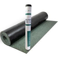 Novecrafto Heavy-Duty Mineral Shed Roofing Felt - Standard Grade Roof Felt (5m x 1m) in Green