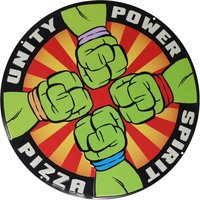 Teenage Mutant Ninja Turtles Pizza Power Tin Sign in Green