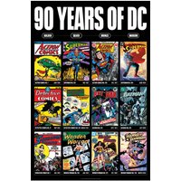 DC Comics 90 Years of DC A3 Limited Edition Art Print
