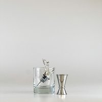 Selbrae House Glass, Pourer & Jigger Set - Stag in Clear