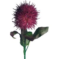 70cm Globe Thistle Ball Artificial Flower Stem