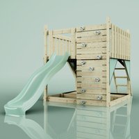 PolarPlay Scandinavian Style Climbing Platform Fai Sage