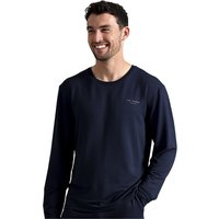 Ted Baker Men's Long Sleeve Luxury Pyjama Top Loungewear T-Shirt in Navy | Size: Large