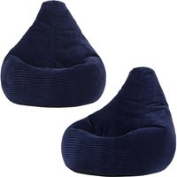 Pack 2 Dalton Bean Bag Corduroy Beanbag