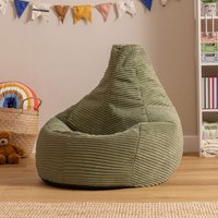 icon Kids Bean Bag, Dalton, Corduroy in Green